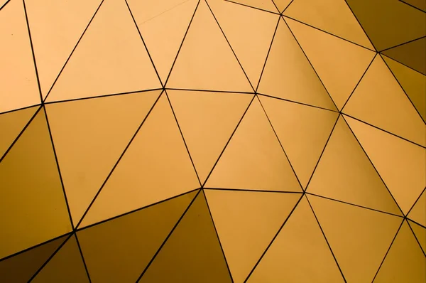 Geometric metallic tiles — Zdjęcie stockowe