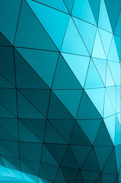 Geometric metallic tiles — Stockfoto