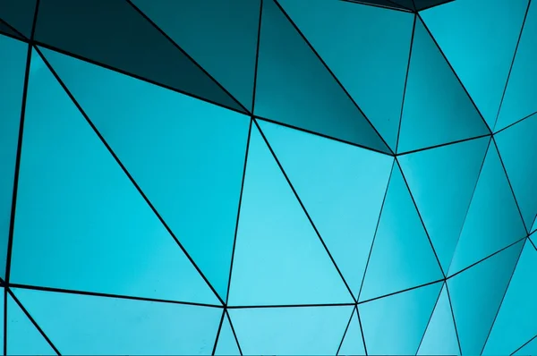 Geometric metallic tiles — Stockfoto