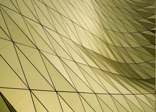 Geometric metallic tiles — Stock Photo, Image