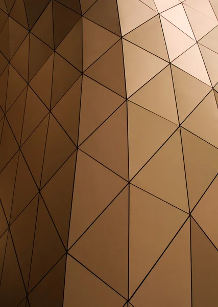 Geometric metallic tiles — Stockfoto