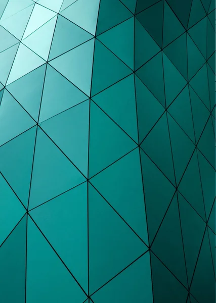 Geometric metallic tiles — Stockfoto