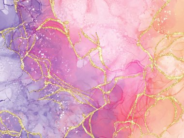 Soyut alkol mürekkep dokusu mermer tarzı arka plan. EPS10 vektör çizimi tasarımı.