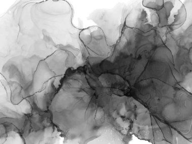 Soyut alkol mürekkep dokusu mermer tarzı arka plan. EPS10 vektör çizimi tasarımı.