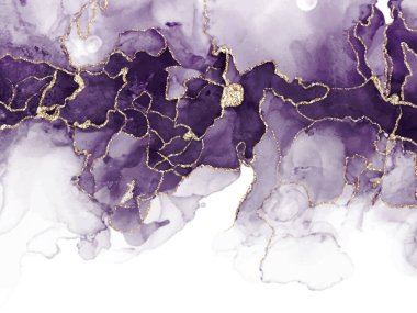 Soyut alkol mürekkep dokusu mermer tarzı arka plan. EPS10 vektör çizimi tasarımı.