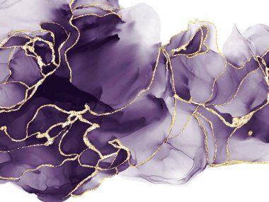 Soyut alkol mürekkep dokusu mermer tarzı arka plan. EPS10 vektör çizimi tasarımı.