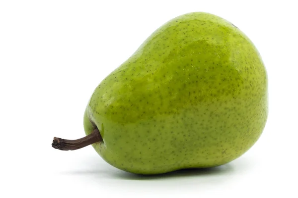 Pear White Background Close Fruit Isolate — Stock Photo, Image