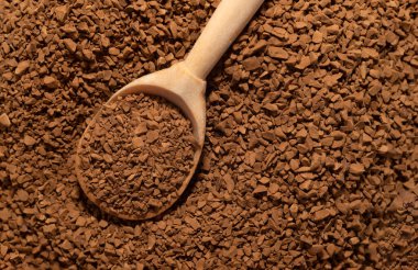 - Kahve. Kaşıklı bir kahve yığını. Kahve kaşığı