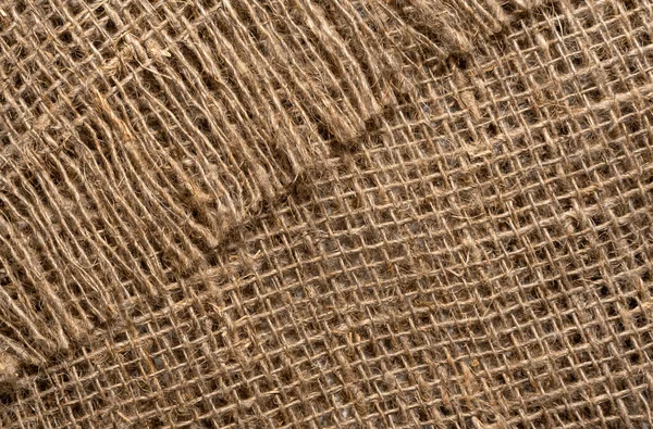 Pano Textura Tecido Serapilheira Close Material Embalagem Antecedentes Burlap Hessian — Fotografia de Stock