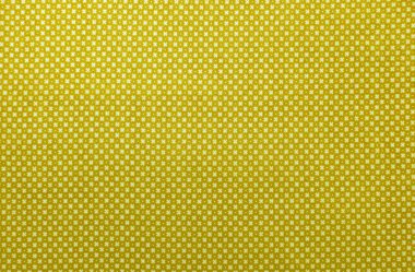 Kumaş. Sarı kumaş arka plan. Elbise dikmek için malzeme. Şablon. Kumaş dokusu