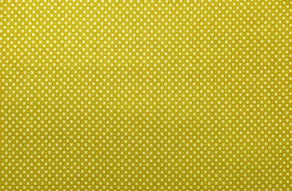 Pano Fundo Tecido Amarelo Material Para Costurar Roupas Padrão Textura — Fotografia de Stock