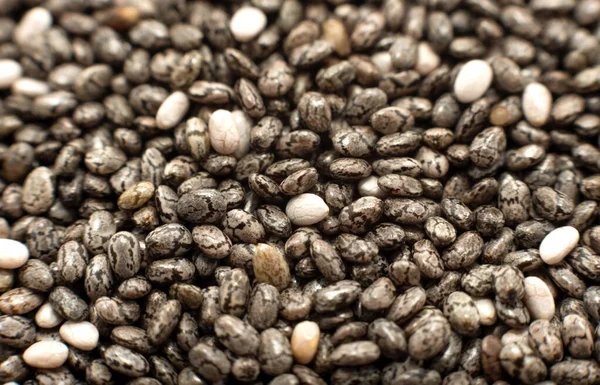 Chia seeds. Chia seeds in close-up. Slimming & Health Care Product