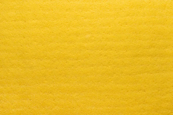 Têxtil Fundo Material Amarelo Fibras Esponjosas Aumentadas Textura Esponja Fechar — Fotografia de Stock