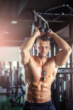 Triceps Tepegöz uzatma halatı