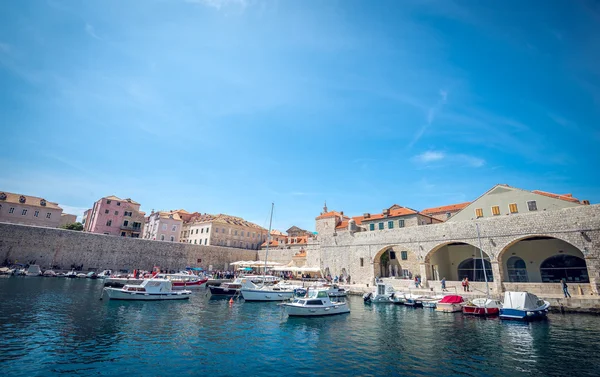 Puerto de Dubrovnik — Foto de Stock