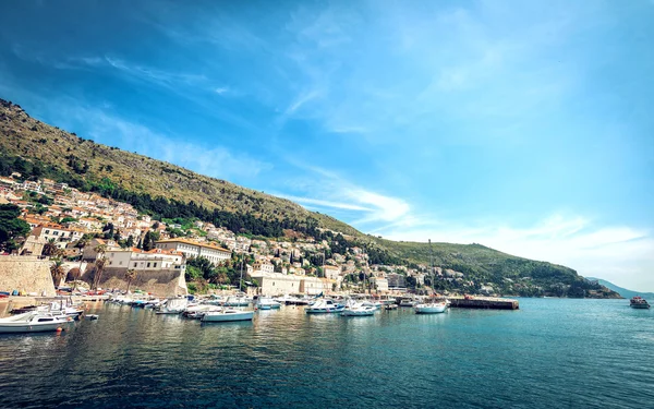 Dubrovnik tekne limanı — Stok fotoğraf