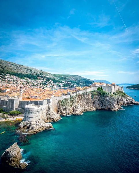 Dubrovnik stad panorama — Stockfoto