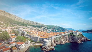 Dubrovnik'in eski şehir panoraması