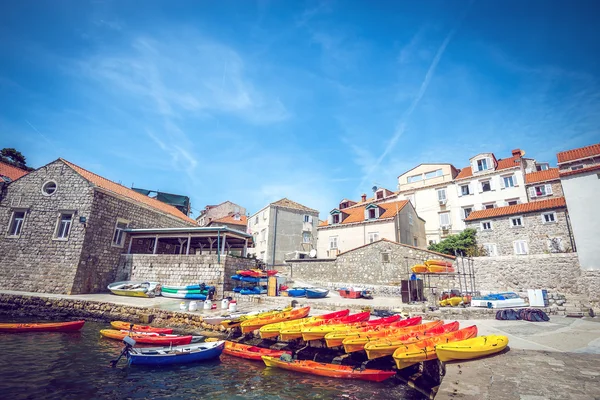 Kajak i Dubrovnik, Kroatien — Stockfoto