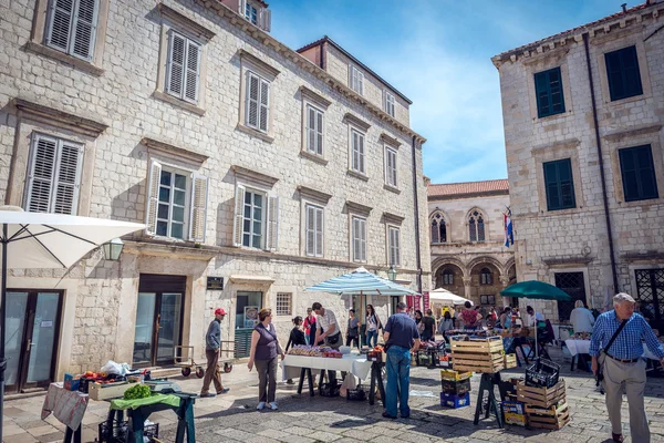 Élet utcán Dubrovnik, Horvátország — Stock Fotó