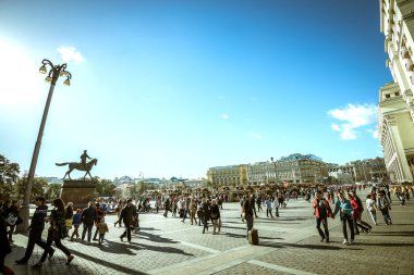 Moskova sokaklarında, Rusya Federasyonu