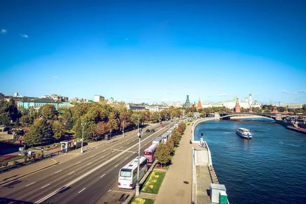 Moscovo ruas, Rússia — Fotografia de Stock