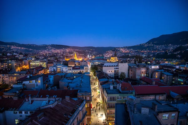 Sarajevo straten — Stockfoto