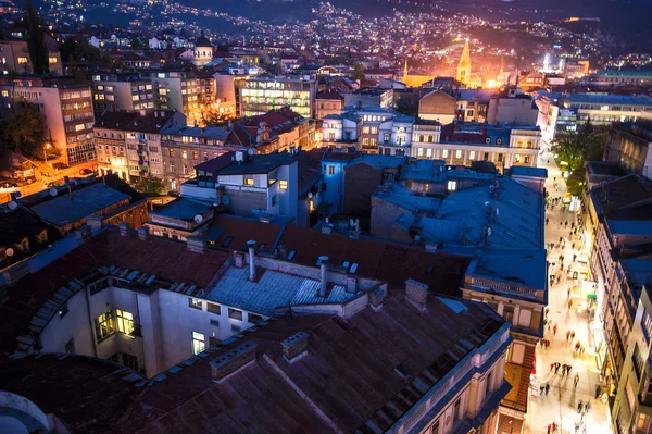 Ruas de Sarajevo — Fotografia de Stock