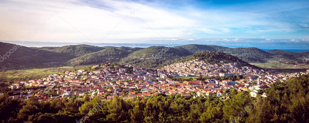 Blato village in Croatia