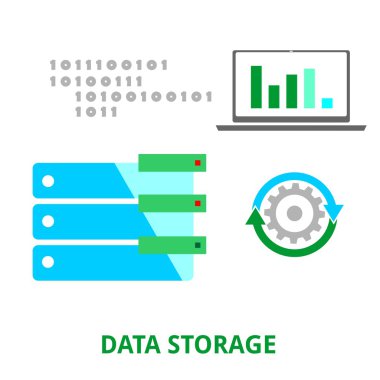 vektör - veri depolama