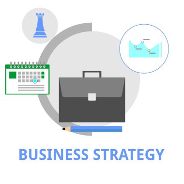vektör - iş stratejisi