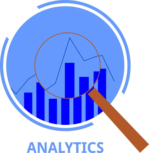 Vektör - analytics — Stok Vektör