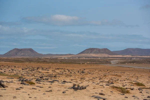 Versuch Auf Dem Fuerteventura Naturpfad 131 Von Corralejo Nach Morro — Stockfoto