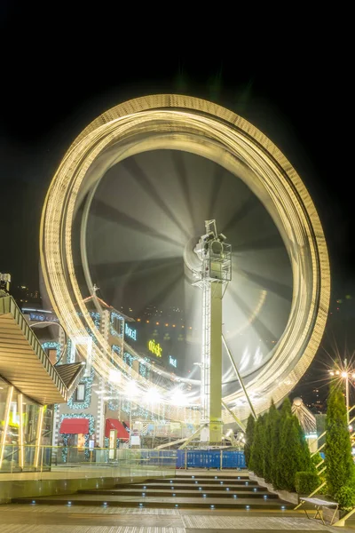 Andorre Vieille Andorre Octobre 2020 Grande Roue Dans Ville Andorre — Photo