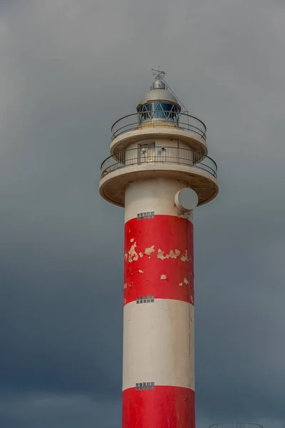 Маяк Faro Toston Cotillo Фуэртевентура Испания — стоковое фото