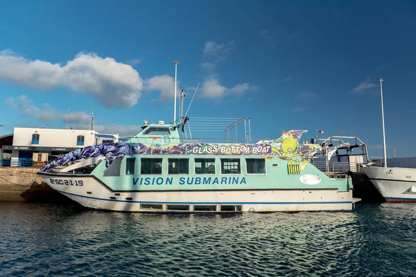 Corralejo Fuerteventura España 2020 Septiembre Ferry Lobos Puerto Corralejo Fuerteventura — Foto de Stock