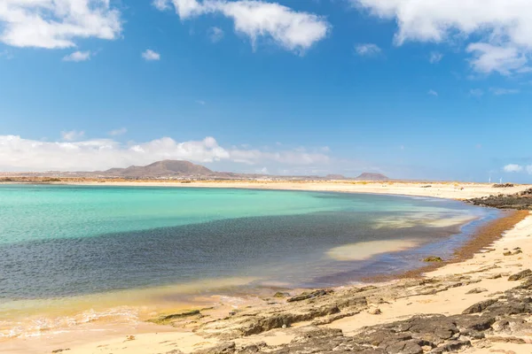 Trail Isla Lobos Fuerteventura Zomer 2020 — Stockfoto