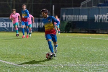 EnCAMP, ANDORRA: 2020 Kasım 7: DAVID MARTIN SEGUNDA BÖLÜMÜ B GRUPO 3 FC ANDORRA 1 - 1 FC BARCELONA B