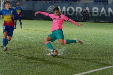 ANDORRA: 2020 Kasım 7: SEGUNDA GRUPO 3 FC ANDORRA 1 - 1 FC BARCELONA BARCELONA B GRUPO BÖLGESİNDE ÇALIŞMA ÇALIŞMASI