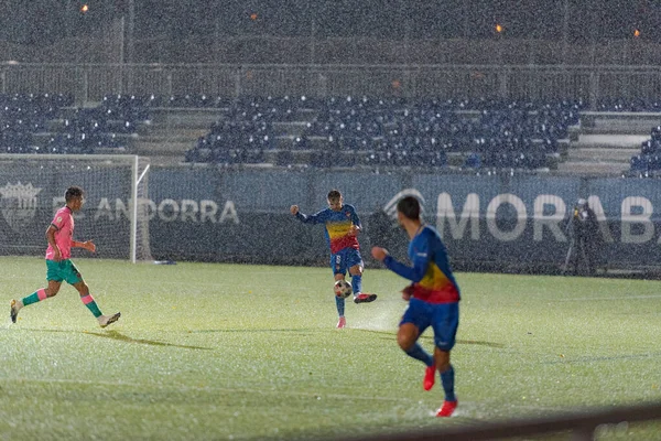 Encamp Andorra 2020 Července Vilanova Akci Match Segunda Division Grupo — Stock fotografie