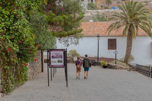 Betancuria Fuerteventura Spanien 2020 Oktober Wandern Bentancuria Auf Der Insel — Stockfoto