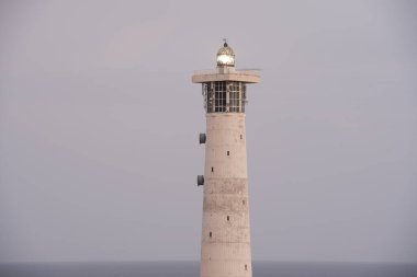 Bentacuria 'dan Pajara' ya giden yol Fuerteventura, İspanya.
