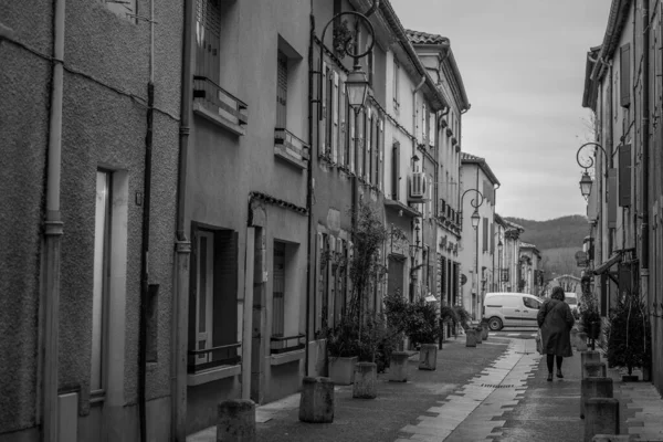 Mirepoix France Aralık 2020 Fransa Nın Güneyindeki Mirepoix Ortaçağ Köyü — Stok fotoğraf