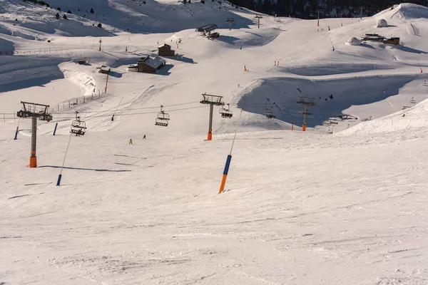 Pas Casa Andorra January 2021 Sunny Day Pyrenees Grandvalira Ski — Zdjęcie stockowe