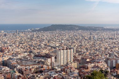 Görüntü: Mirador de los bunkers de El Carmel Barcelona, İspanya.