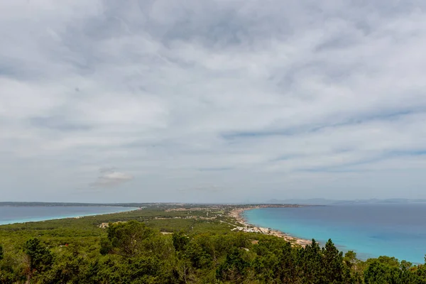 Vista Desde Mirador Mola Formentera España — Foto de Stock