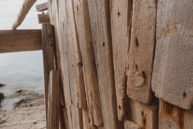 Balear Adalarındaki Calo d es Mort 'un Formentera plajı.