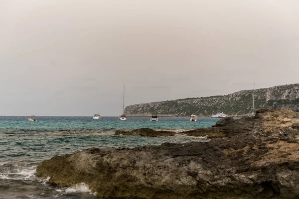 Formentera España 2021 Junio Calo Sant Agusti Pueblo Pesquero Isla —  Fotos de Stock