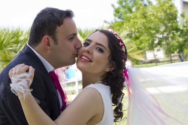 Mutlu bir çiftin portresi