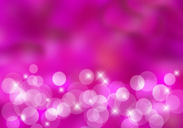 Abstract Pink Background Bokeh Lights — Stock Photo, Image